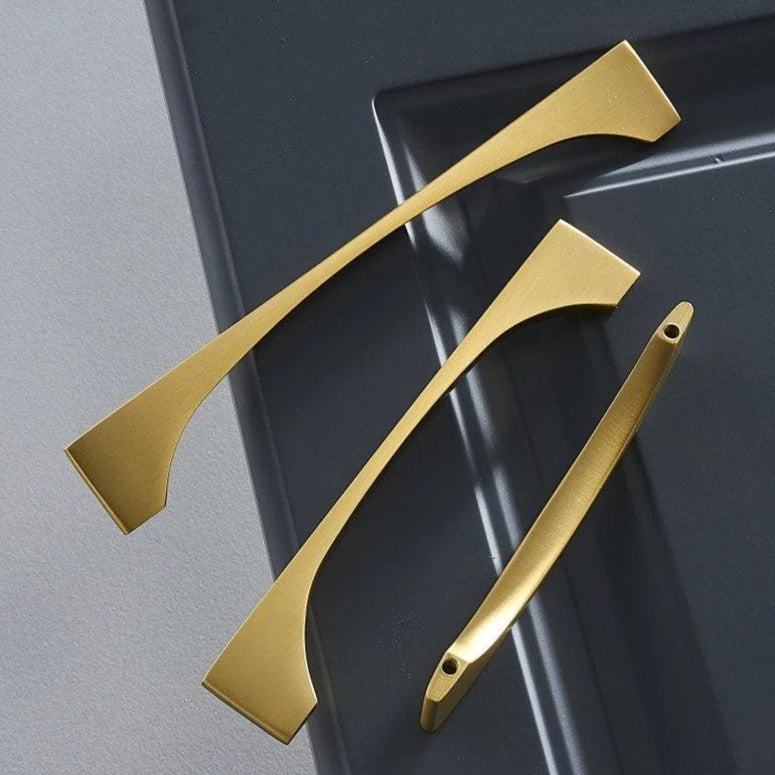 KALEM / SOLID BRASS HANDLES - Handle Shop Couture 