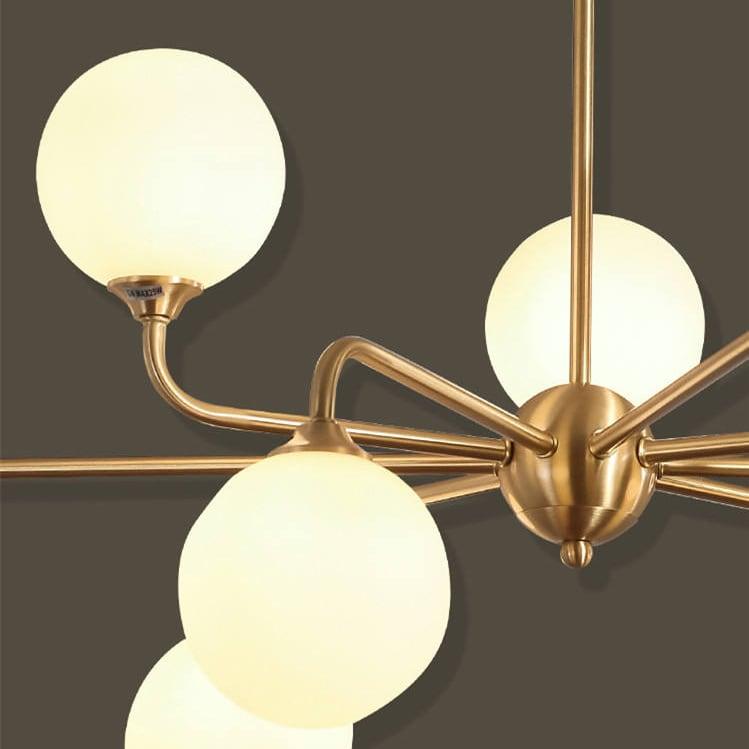 KATO / Brass Chandelier - Handle Shop Couture 