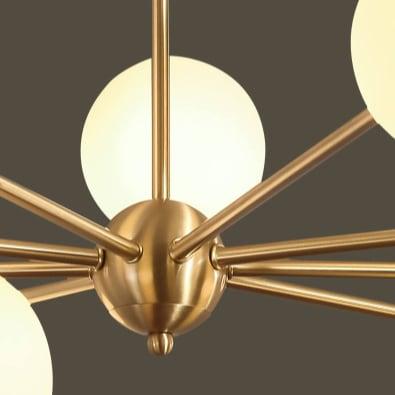 KATO / Brass Chandelier - Handle Shop Couture 