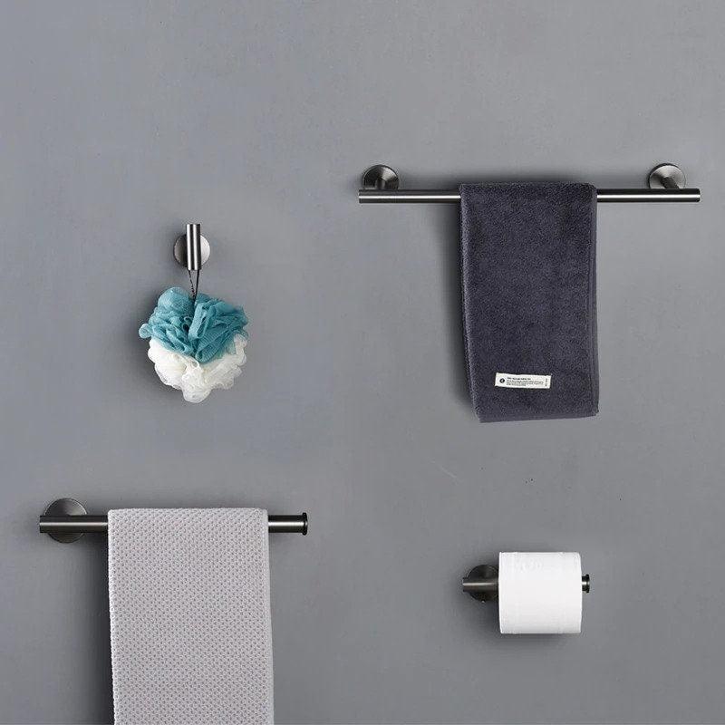 LEPA / BATHROOM HARDWARE SET / GUNMETAL GREY - Handle Shop Couture 