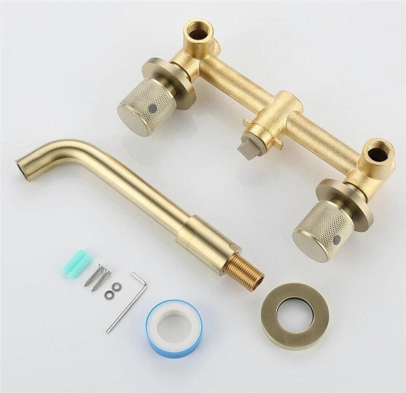 MIKO / Wall-Mounted Bathroom Faucet - Handle Shop Couture 