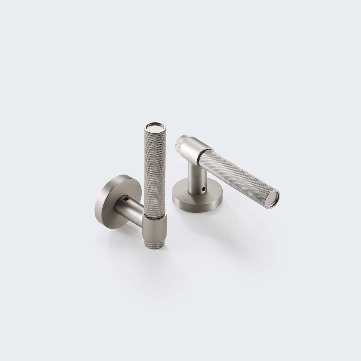 OPORTO / KNURLED BRASS / DOOR HANDLES - Handle Shop Couture 