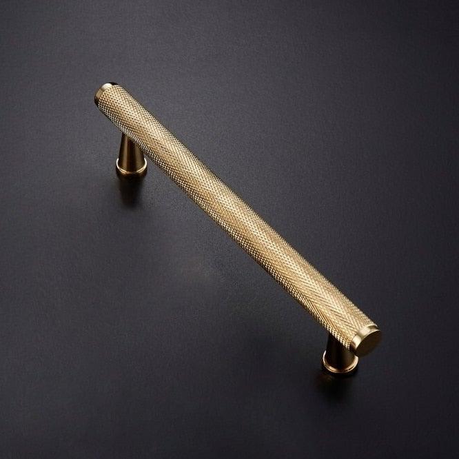 PORTA / SOLID BRASS HANDLES / KNURLED - Handle Shop Couture 