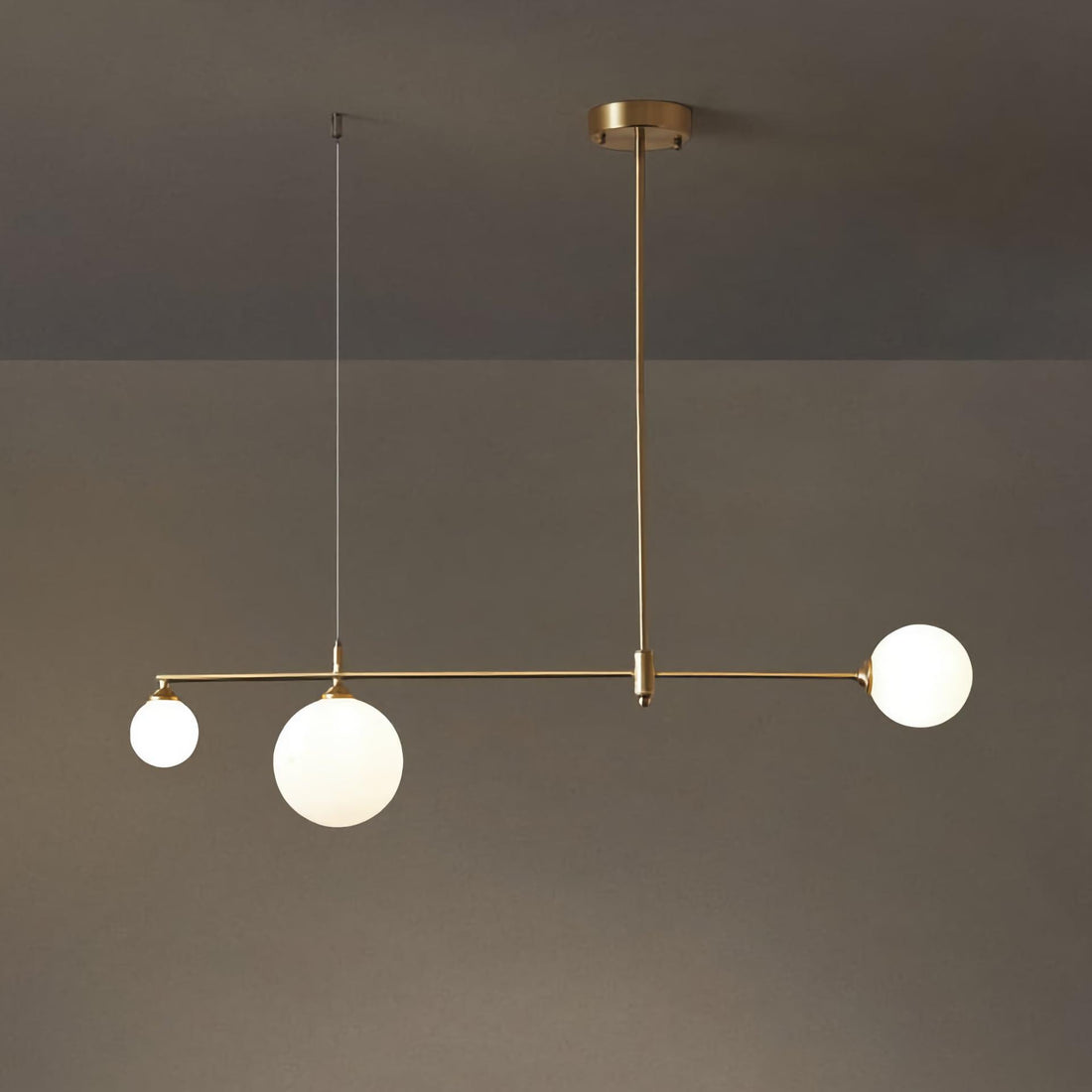 PRISMATICA / Brass Chandelier - Handle Shop Couture 