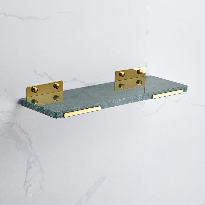 RAFI / MARBLE & BRASS SHELF - Handle Shop Couture 