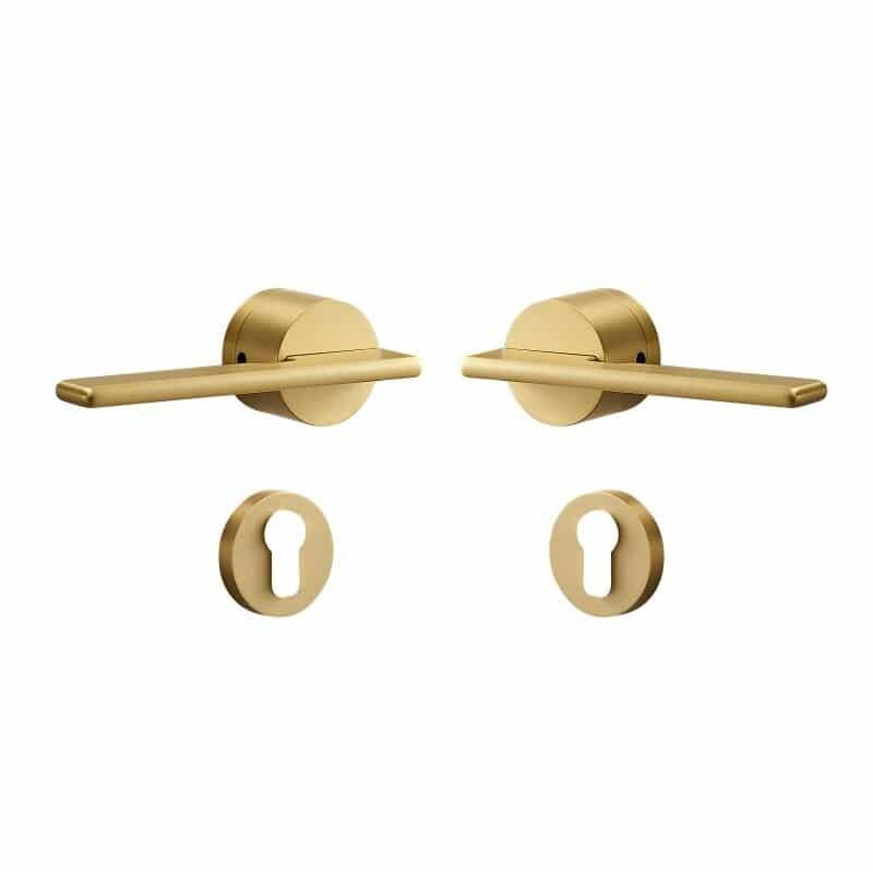 SABANI / SOLID BRASS / DOOR HANDLES - Handle Shop Couture 