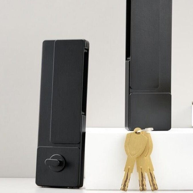 SANTANDER / SOLID BRASS DOOR HANDLE & LOCK SET - Handle Shop Couture 