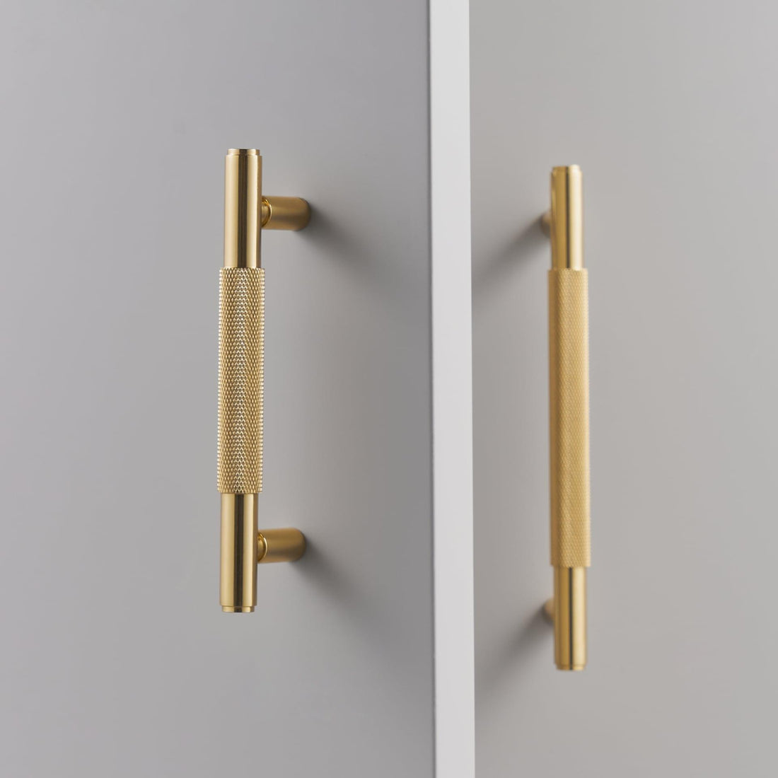 SIDI / SOLID BRASS HANDLES / KNURLED - Handle Shop Couture 