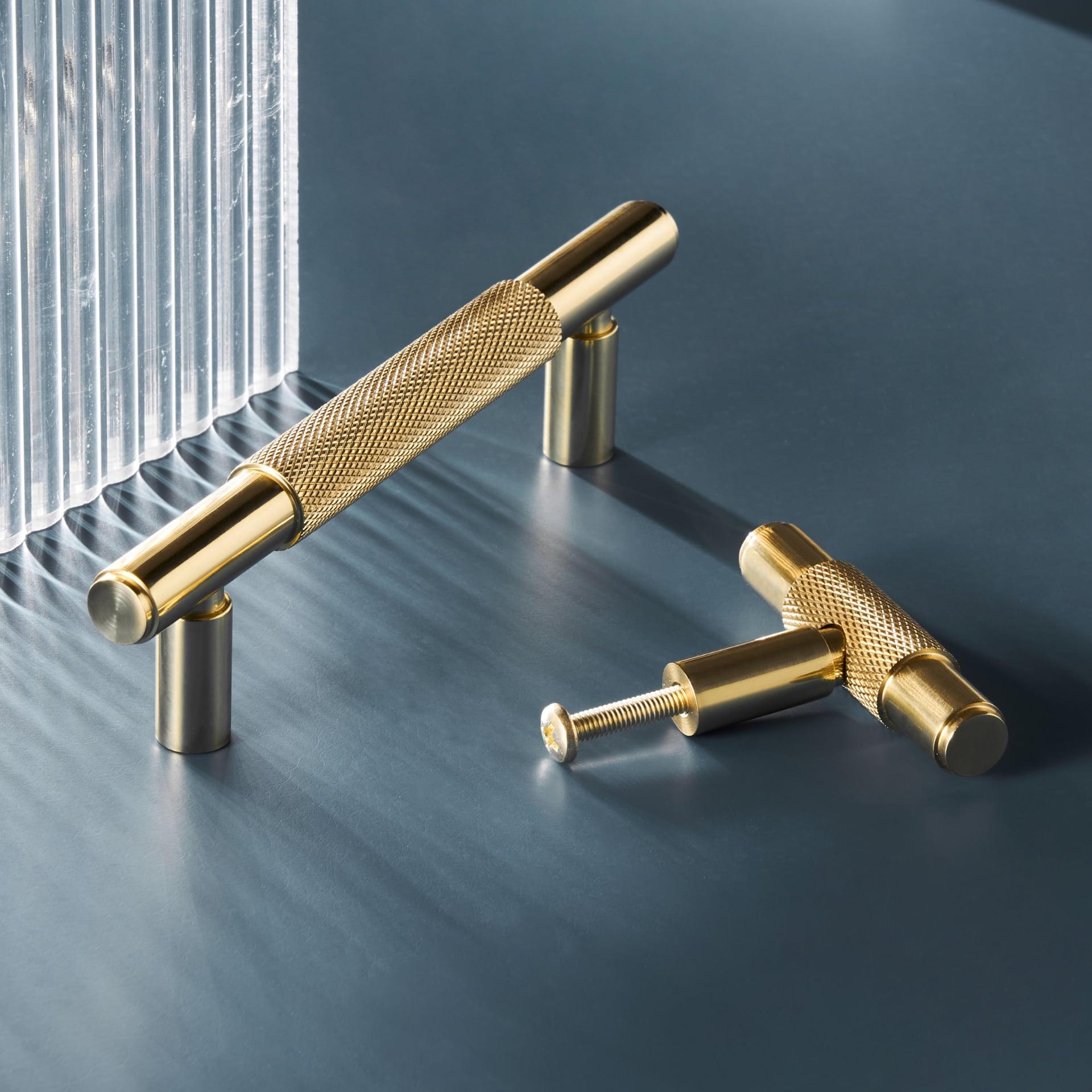 FLORA/ Solid Brass Handles - Handle Shop Couture