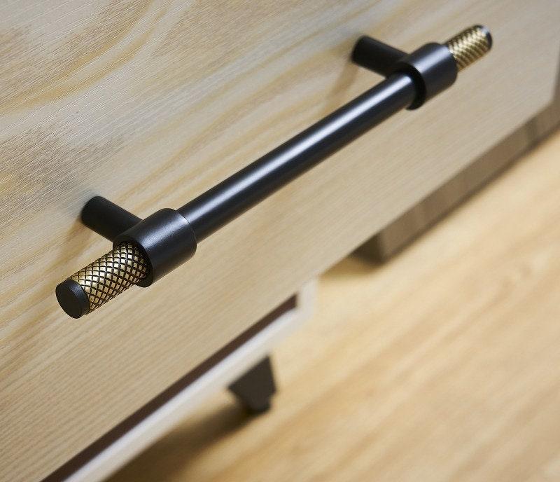 SILT / SOLID BRASS HANDLES / KNURLED - Handle Shop Couture 