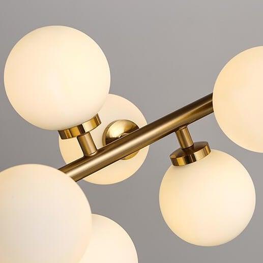 STROMA / Frosted Glass Chandelier - Handle Shop Couture 