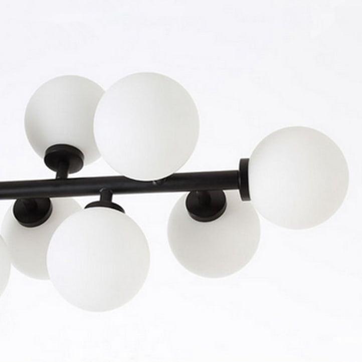 STROMA / Frosted Glass Chandelier - Handle Shop Couture 