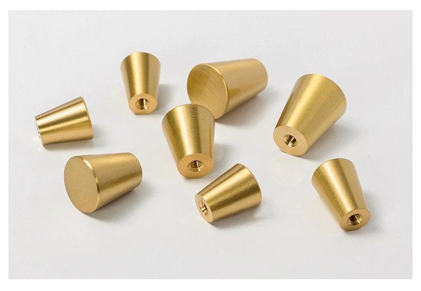 VERA / Solid Brass Knobs - Handle Shop Couture 
