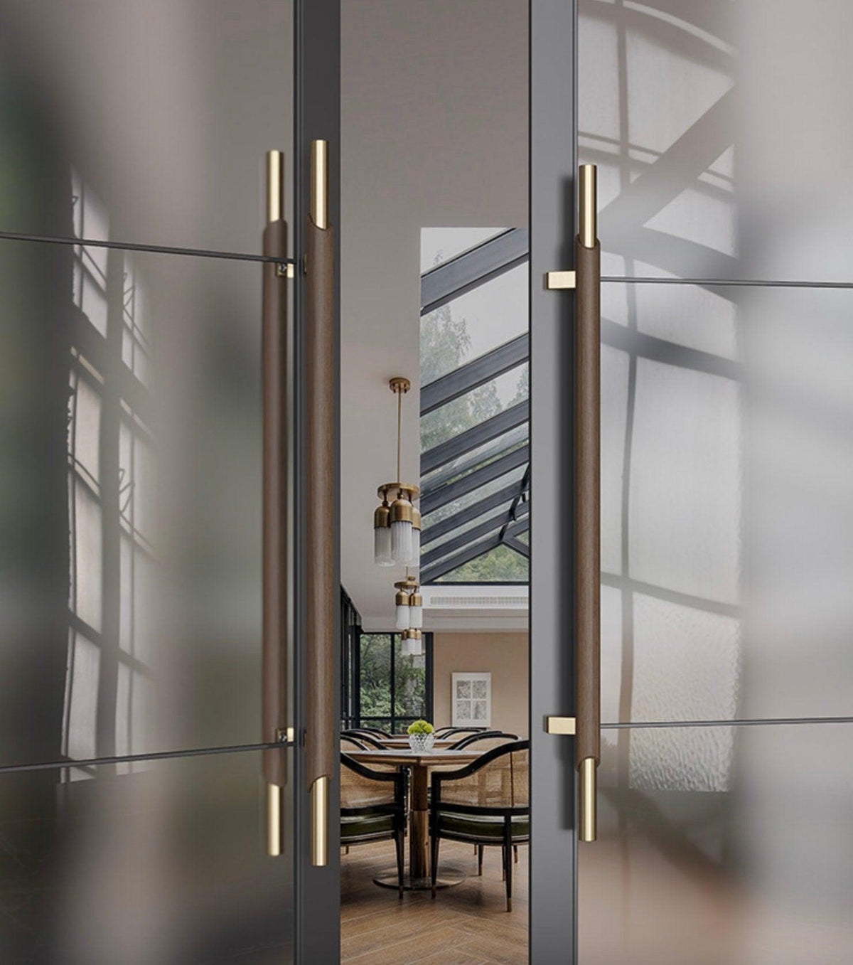 VINICIUS / Long Entrance Door Handles Push Pull - Handle Shop Couture 