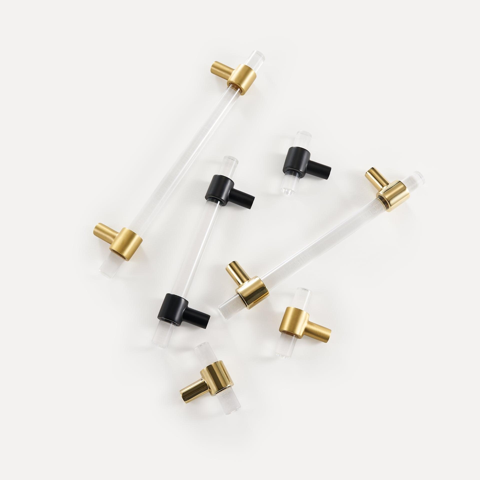 VITRE / Acrylic & Brass Handles | Handle Shop Couture - Handle Shop Couture VITRE / Acrylic & Brass Handles | Handle Shop Couture - Handle Shop Couture