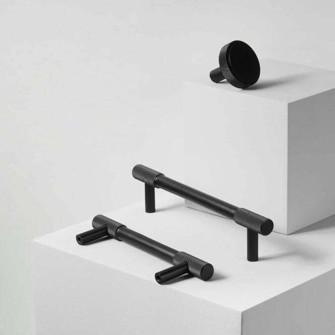 VOULA / SOLID BRASS HANDLES / KNURLED - Handle Shop Couture 